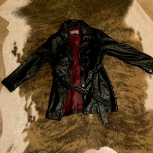 Wilson Leather Coat-Womens